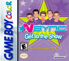 NSYNC Get to the Show - Nintendo Game Boy Color GBC NGBC Video Game  - $17.76