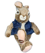Peter Rabbit 2 Movie 2020 Soft Plush DanDee Blue Jacket Coat Brown White... - £8.88 GBP