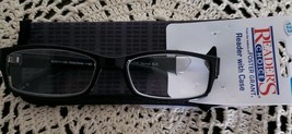 Foster Grant ~ Derick ~ Black &amp; Grey Plastic Glasses ~ +1.25 ~ NS1116 ~ ... - £17.89 GBP