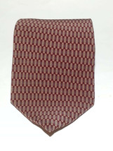 Kenneth Cole New York Men Dress Tie Red 59&quot; long 3.75&quot; wide Made in USA - £9.10 GBP