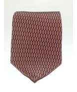 Kenneth Cole New York Men Dress Tie Red 59&quot; long 3.75&quot; wide Made in USA - £9.15 GBP