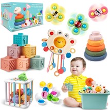 Baby Toys For 6 To 12 Months, Montessori Toys For Babies, Sensory Bins Toys For  - £64.95 GBP