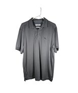 Tommy Bahama Island Zone Men&#39;s Short Sleeve Polo Gray size Large Coolmax - $384.85 MXN