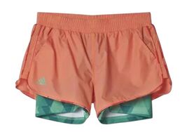 Adidas Women’s Club Shorts Sunglo Orange Size Medium NWT Tennis Running Gym - $12.86