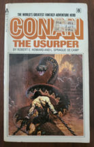 Conan The Usurper by Robert E. Howard and L. Sprague De Camp (1967, Pape... - £8.91 GBP