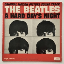 The Beatles - A Hard Day&#39;s Night Soundtrack LP Vinyl Record Album - £131.85 GBP