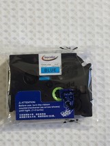 Label Maker Tape ACL-531 531 12mm 0.47&quot; Compatible - Black on Blue(1-Pac... - $7.99