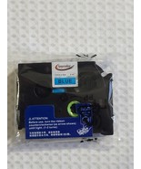 Label Maker Tape ACL-531 531 12mm 0.47&quot; Compatible - Black on Blue(1-Pac... - £6.25 GBP