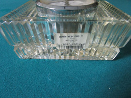 Waterford Crystal Table Battery Clock 4 X 5&quot; Still With Label No Box [A D] - £67.26 GBP