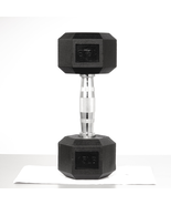 15 Lbs Hex Dumbbells with Rubber Coated, Hand Weights for Exercises and ... - $32.58