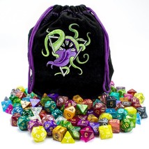 Wiz Dice Series II: Bag of Devouring - 20 Polyhedral Dice Sets (140 Pieces) - £64.75 GBP