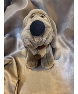 Ganz bros Wrinkles Dog Plush TAN Brown 12&quot; Soft Vintage 1981 Stuffed Animal - £5.64 GBP