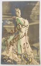 1908 La Tortajada Spanish Dancer Vaudeville easter Greetings Langsdorf Postcard - $12.19