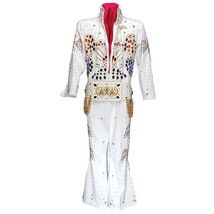 Deluxe &quot;The King&quot; Elvis Jumpsuit Costume - £3,132.54 GBP