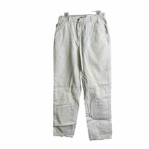 Lauren Ralph Lauren Womens Ivory Corduroy Pants Size 10 Straight Leg - $22.60