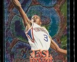 1996-97 Fleer Metal Basketball #236 Allen Iverson Fresh Foundations Sixers - $4.94