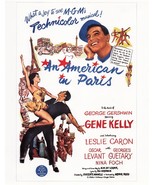 An American In Paris Classic Gene Kelly Poster Print 8 x 10 15/16 inches - £11.64 GBP
