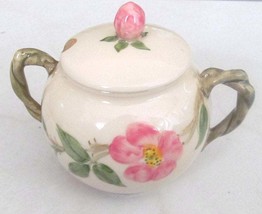 Circa 1941 Vintage Original Hand-decorated Sugar Bowl &amp; Lid In The Deser... - £50.03 GBP