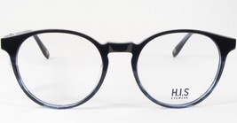 H.I.S By Mpg Austria HPL748 004 Nero/Blu Unico Occhiali per Lui 51-18-145mm - $86.12