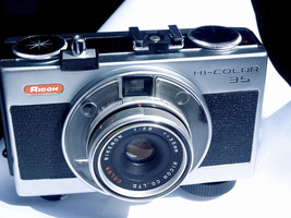 RICOH Hi-Color 35, Rikenon 2.8/35 4-elements, Very Nice, Light Seals Rep... - $2,201.68 MXN