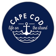 Cape Cod Life on the Strand : Gift Coaster Beach Travel Souvenir USA - £3.90 GBP