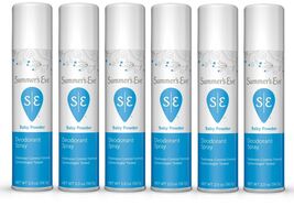 Pack of 6 Summer&#39;s Eve! Baby Powder 2oz Feminine Deodorant Spray - $24.25