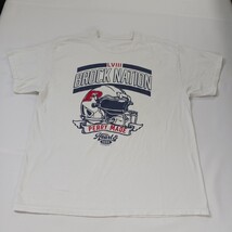Brock Nation LVlll Perry Made Men's White Short Sleeve Graphic T-Shirt Chest 46" image 7
