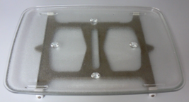 15 3/4&quot; X 12&quot; DE63-00579A Kenmore Elite Microwave Glass W/EZ ROLLER #DE61-00855A - £170.33 GBP