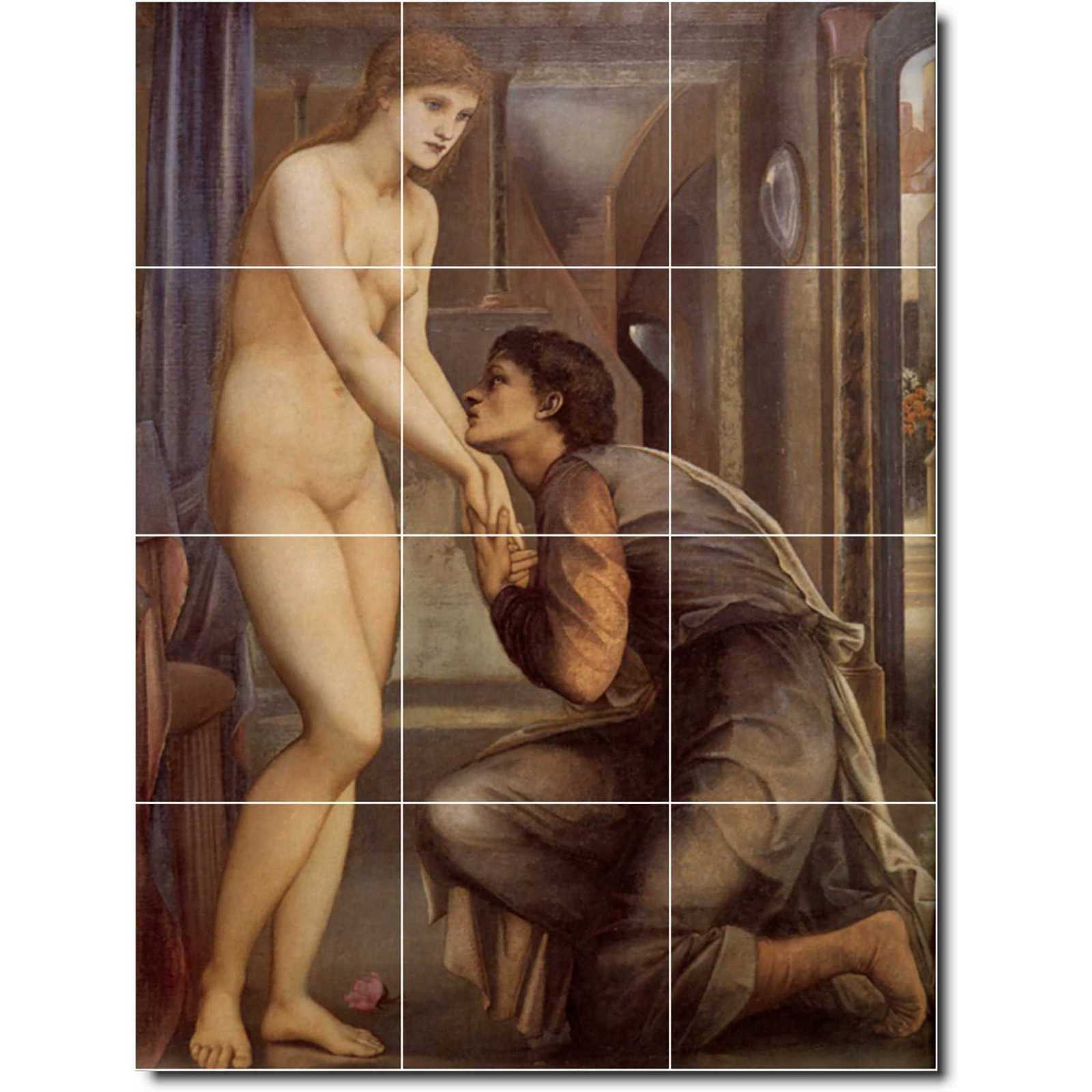 Burne jones edward pygmalion and the image iv the soul attains detail