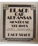 BLACK OAK ARKANSAS / MONTROSE (SAMMY HAGAR) / STRAWBS - VINTAGE 70&#39;s CLO... - $25.00