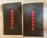 Pair of Total Gym Mats 20&quot; x 12&quot; Red Lettering - $599.71 MXN
