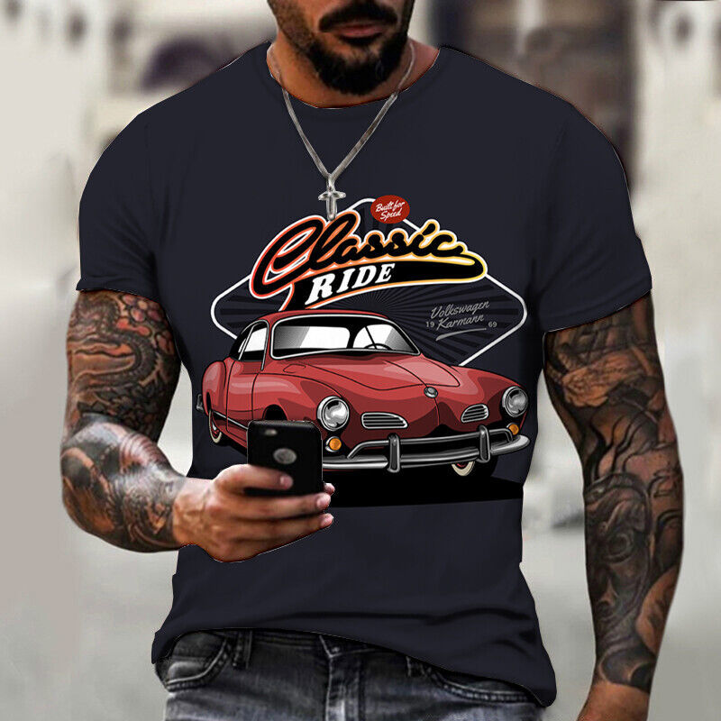Karmann Ghia Type 14 VW classic car t-shirt - $19.00