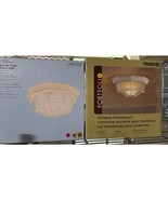 Hampton Bay Exterior Light Flush Mount 240 216 Portofino 0048196 White New - $34.17 CAD
