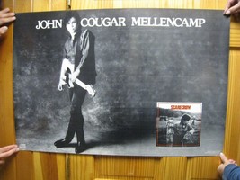 John Cougar Mellencamp Poster Promo SCARECROW Album Vinyl - $179.60