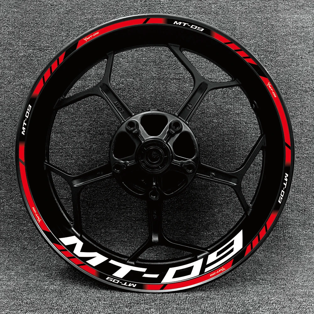 Full Set Of 17 Inch Front And Rear Wheel Hub Decal Decorative Rim Modification   - £153.00 GBP