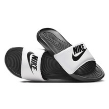 Nike Victori One Slide Men&#39;s Casual Slipper Gym Swim Slides White NWT CN... - $47.61