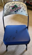 Oakland A&#39; s &quot;1989 Battle of The Bay&quot;  Team Autographed Commissioners Chair - £3,916.11 GBP