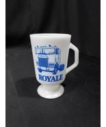 1960s 70s Diamond Rio Royale Cab Over Truck Trucker Fire King Milk Glass... - $23.09