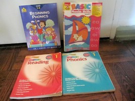 9 Phonics and Reading Workbooks - $80.00