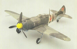 Lavochkin la 5fn fighter aircraft paper model thumb200