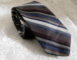Boyd&#39;s of Philadelphia Classic Striped Tie - Blues &amp; Browns - $9.49