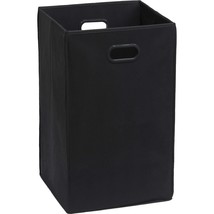 Simplehouseware Foldable Closet Laundry Hamper Basket, Black - $37.99