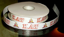 Kappa Alpha Psi Fraternity Greek Inspired Grosgrain Ribbon - £7.89 GBP