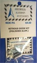 Scale Detail Accessories / Nitrous Oxide Kit - Polished Aluminum - $6.00