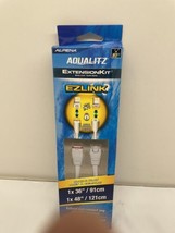 ALPENA Aqualitz EZLINK Extension Kit 1 Each 36&quot; &amp; 48&quot; Model 77388 - £7.87 GBP