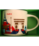 Starbucks Paris You Are Here Coffee Mug Cup 14 Oz - $94.96 CAD