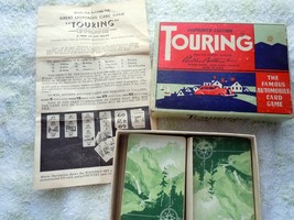 Vintage Touring Game Improved Edition Parker Brothers 1947 - $12.99
