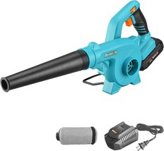 Berserker 20V Leaf Blower Cordless 2.0 Ah Battery Operated, And Dust Cle... - $90.97