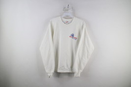 Vtg 90s Womens Large Distressed Xerox Demo Storm New York City Sweatshirt USA - £39.52 GBP