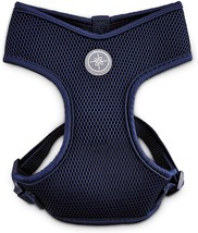 Good2Go Mesh Dog Soft Vest Harness Padded Breathable Lightweight Navy Blue XS - £13.05 GBP